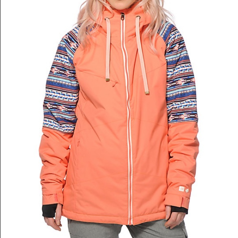 PWDR ROOM Snowboarding Jacket Insulated Large Coat